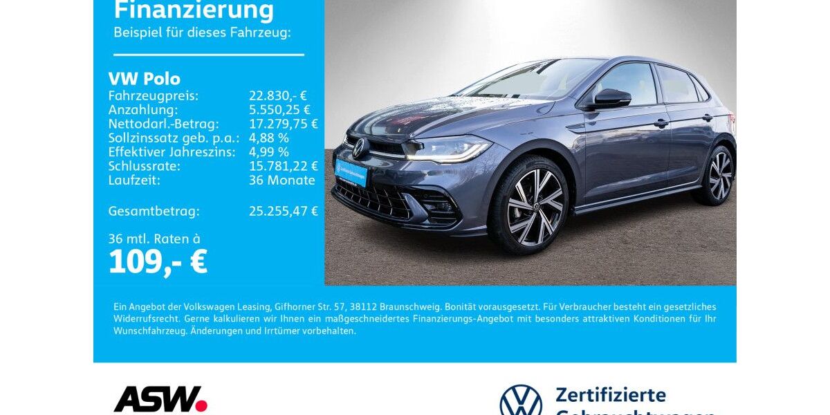 VW Polo 6.400 km 22.830 &euro; Neckarsulm 74172