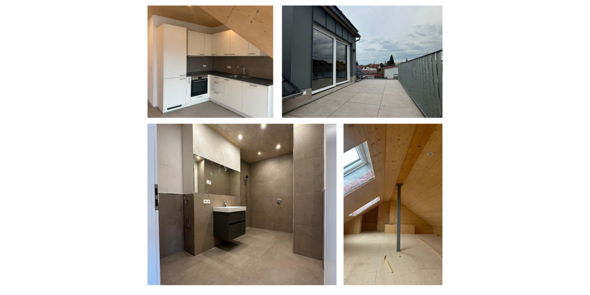 Dachgeschoßwohnung Esslingen am Neckar Pliensauvorstadt - 3 Zimmer, 86 m&sup2;, 1.350&euro; | Angebot:25216163