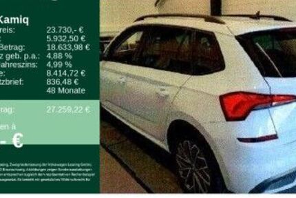 Skoda Kamiq 47.707 km 23.730 &euro; Ettlingen 76275