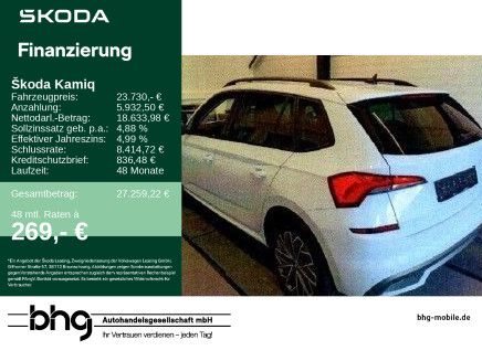 Skoda Kamiq 47.707 km 23.730 &euro; Ettlingen 76275