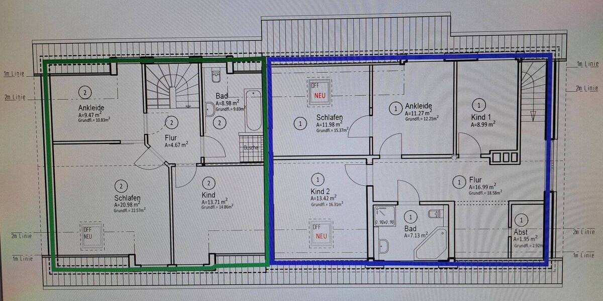 Doppelhaushälfte Oyten - 4 Zimmer, 141 m&sup2;, 1.760&euro; | Angebot:26875152