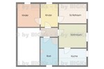 BIGKs - Zella-Mehlis: 4 Zimmer Wohnung ,separate Küche, Wannen u. Duschbad, Garten (-;)