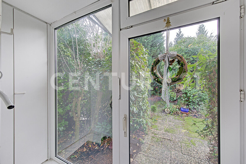 Gartenparadies mit kleiner Doppelhaushälfte 2 zimmer