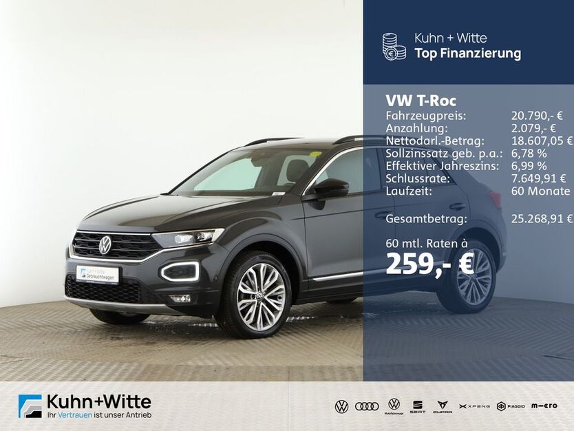 VW T-Roc 84.552 km 20.420 € Jesteburg 21266