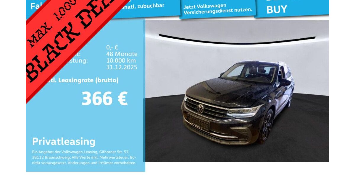 VW Tiguan 95.826 km 27.992 &euro; Mannheim 68309