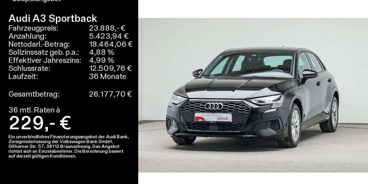 Audi A3 28.200 km 23.888 &euro; Mühlheim a. Main 63165