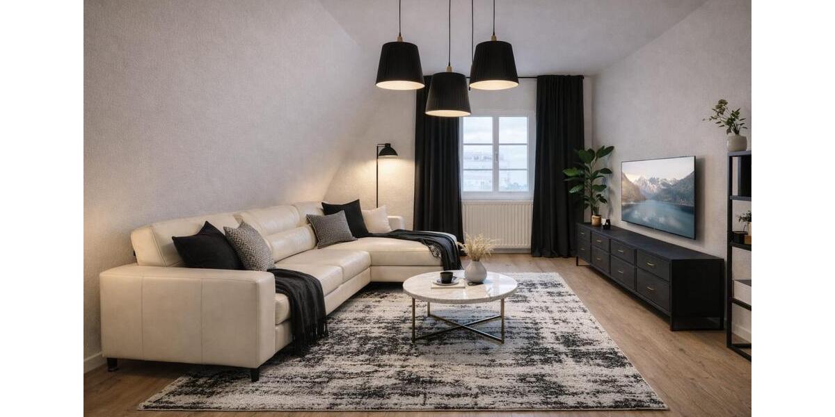 Dachgeschoßwohnung Remscheid Lüttringhausen - 2 Zimmer, 63 m&sup2;, 500&euro; | Angebot:25994220