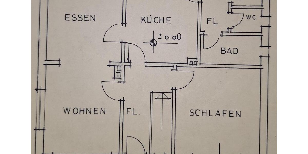 Gepflegte Altbau Wohnung zimmer