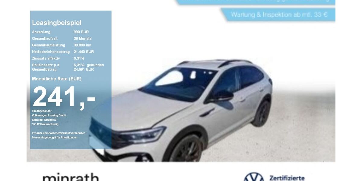 VW Taigo 55.836 km 21.440 &euro; Geldern 47608