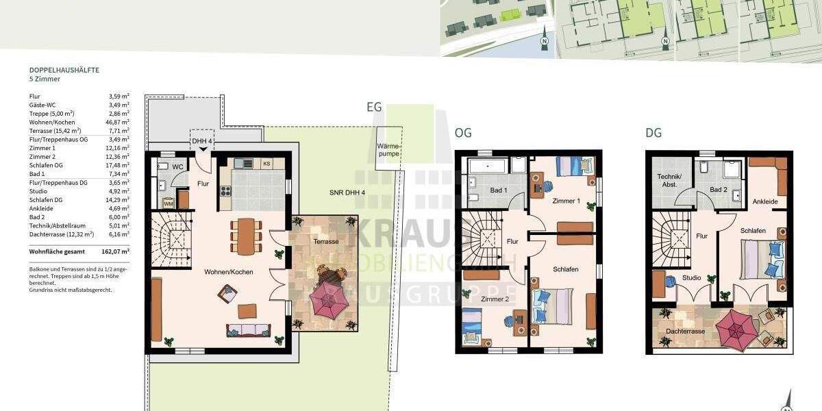 Doppelhaushälfte am Neckar 5 zimmer