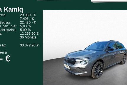 Skoda Kamiq 6.900 km 27.690 &euro; Rödermark 63322