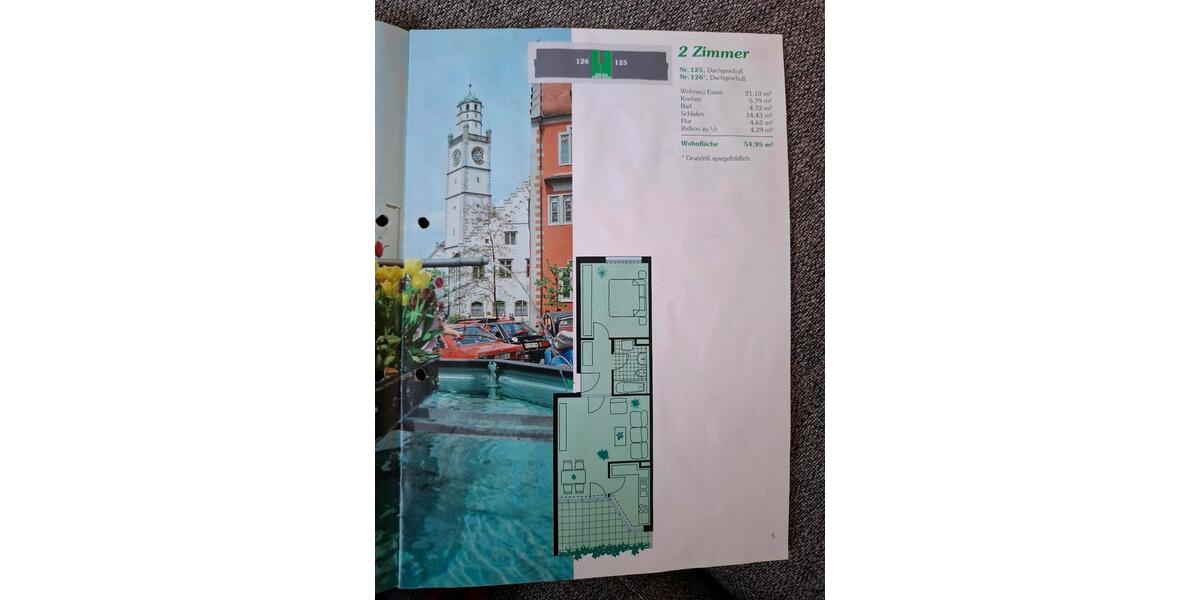 Etagenwohnung Ravensburg Galgenhalde - 1.090&euro; | Angebot:26415121