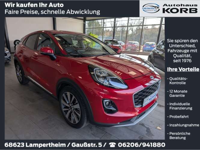 Ford Puma 26.900 km 20.750 &euro; Lampertheim 68623