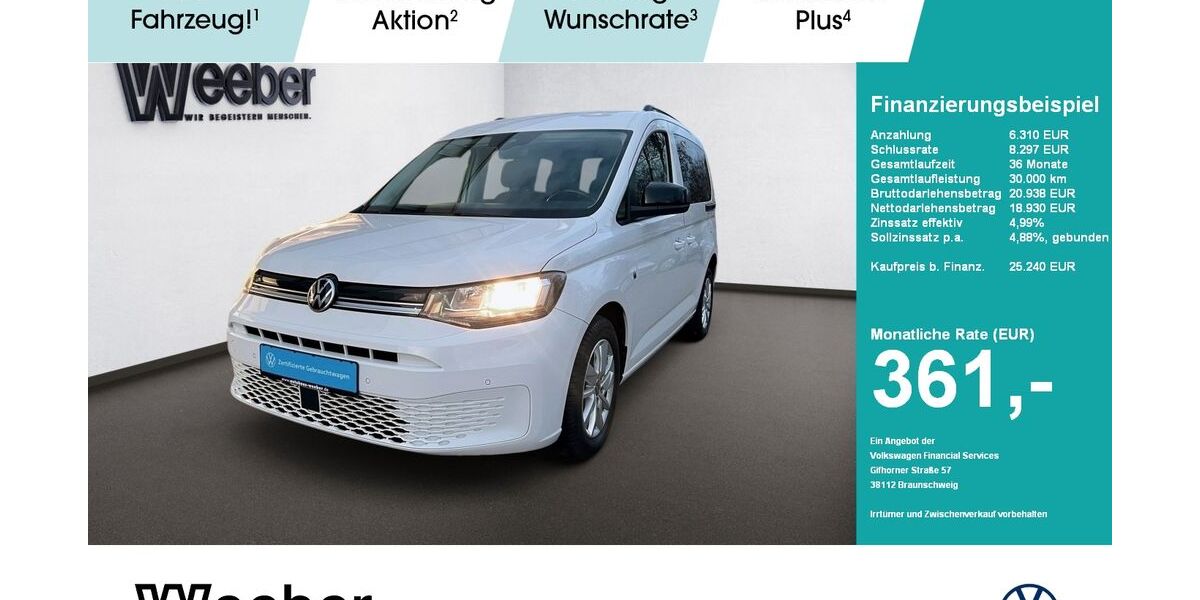 VW Caddy 104.798 km 25.240 € Herrenberg 71083