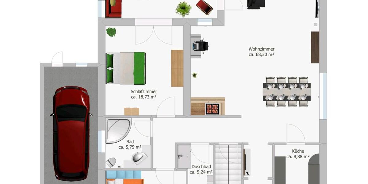 Erdgeschoßwohnung Weiterstadt - 4 Zimmer, 136 m&sup2;, 620.000&euro; | Angebot:27429707