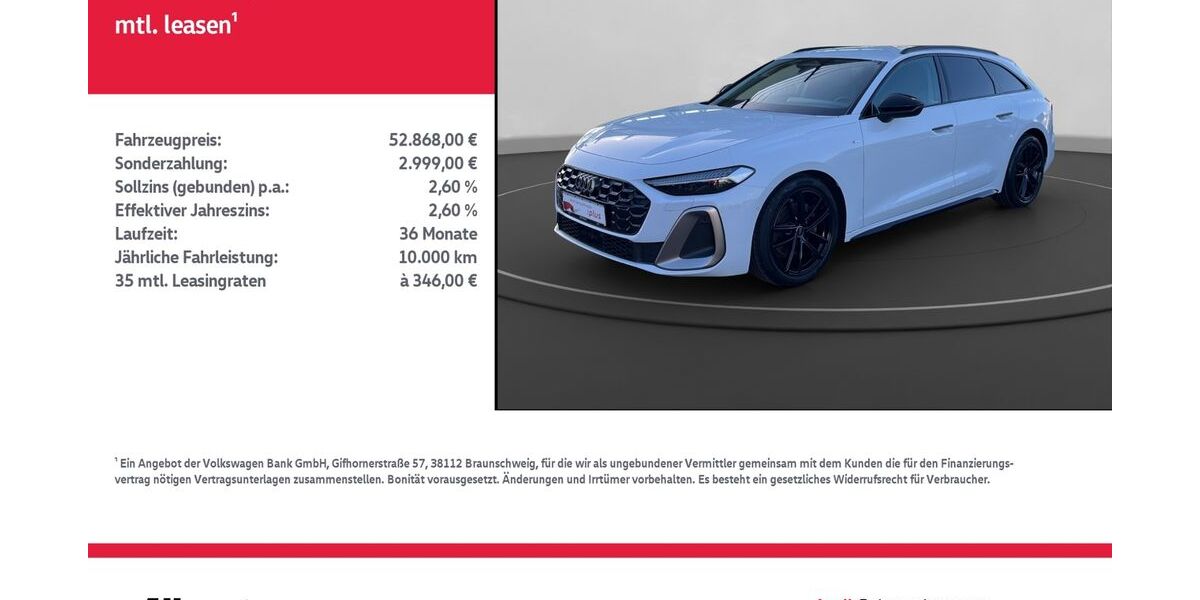 Audi A5 27.304 km 52.868 &euro; Nordhausen 99734