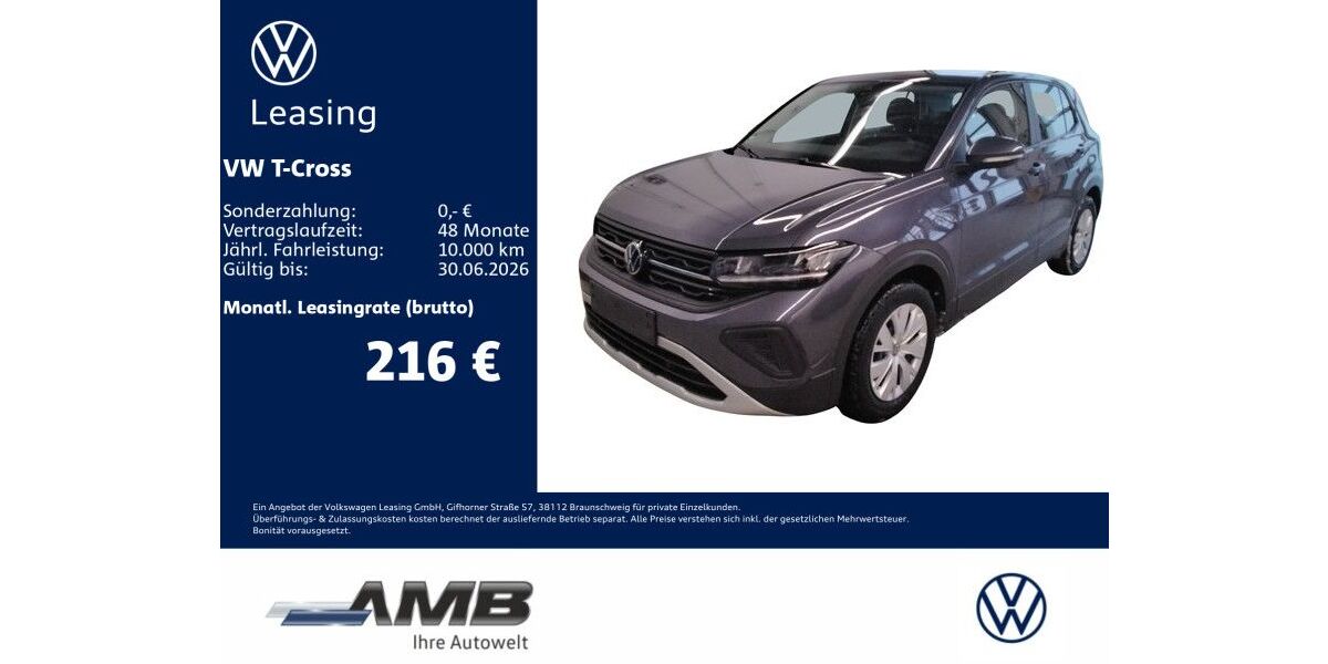 VW T-Cross 9.790 km 19.380 &euro; Borna 04552