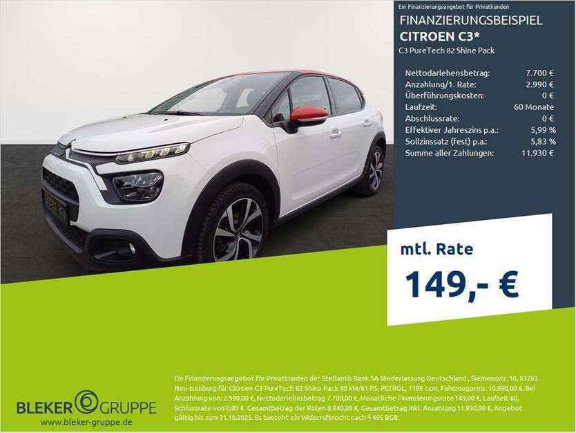 Citroen C3 30.033 km 10.690 € Borken 46325