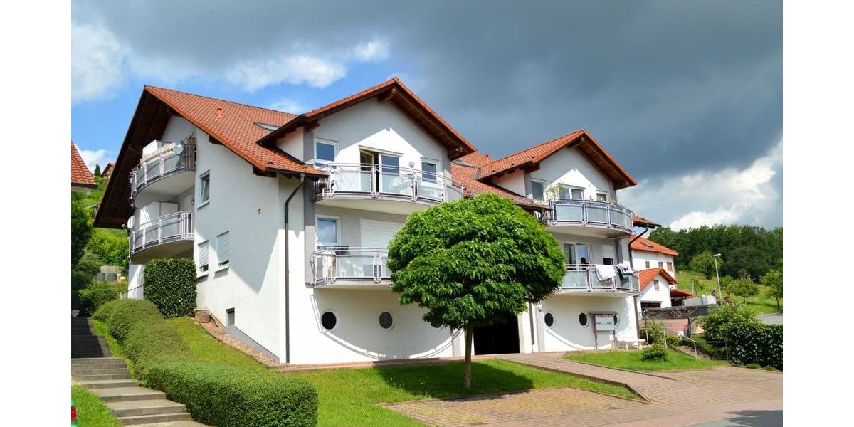 Attraktive 4-Zimmer-Erdgeschosswohnung mit Balkon, Terrasse & Fernblick in Top-Lage von Erbach 4 zimmer