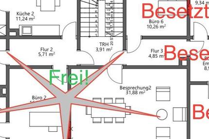 Büro Praxis zu vermieten zimmer