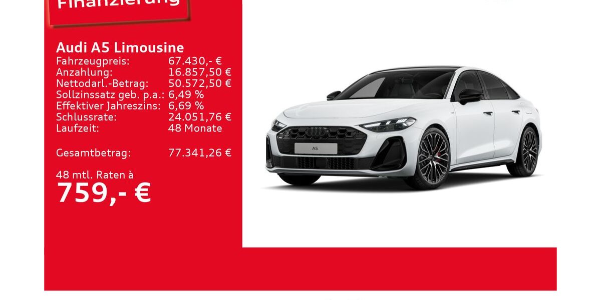 Audi A5 3.290 km 67.430 &euro; Ulm 89073