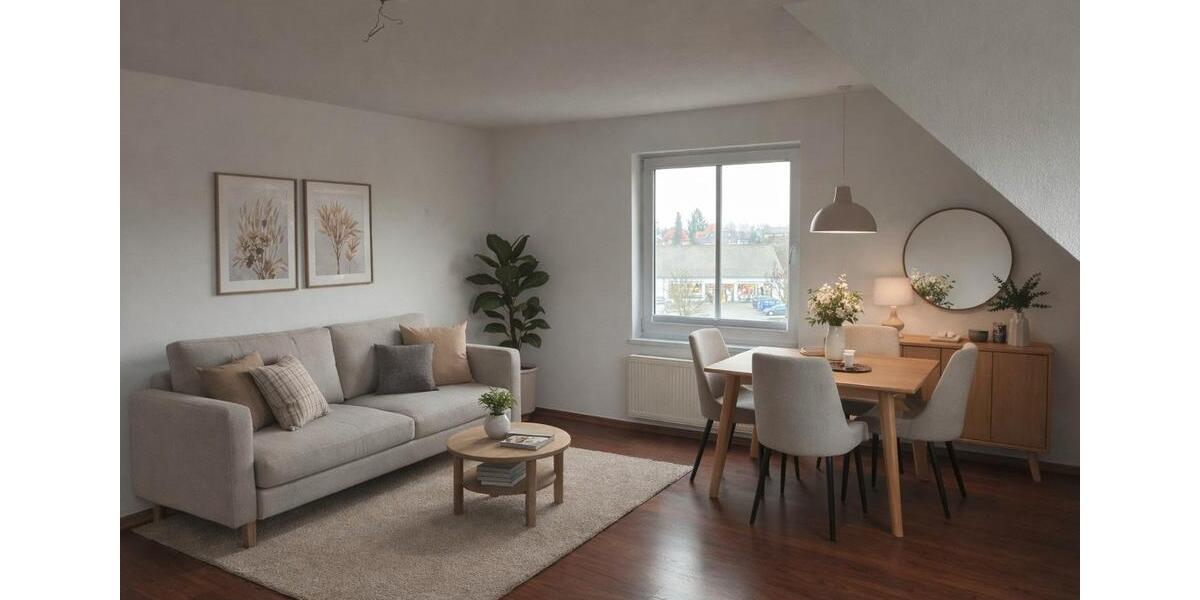 Dachgeschoßwohnung Großräschen - 2 Zimmer, 60 m&sup2;, 530&euro; | Angebot:26451670