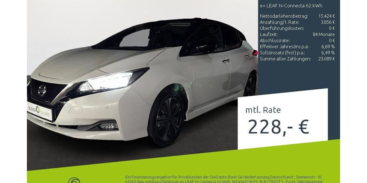 Nissan Leaf 39.449 km 19.280 &euro; Münster - Amelsbüren 48163