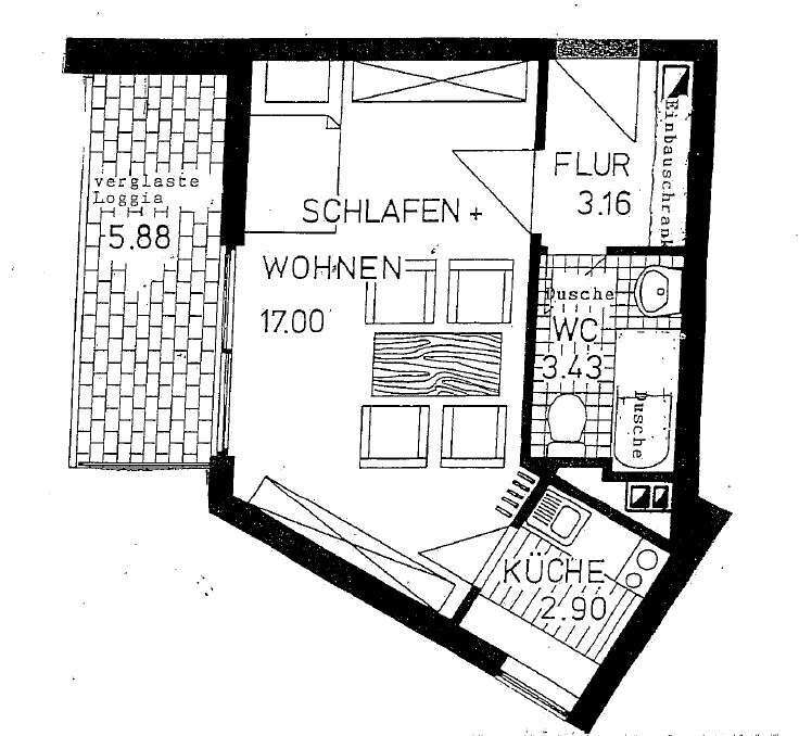 Wohnung zum Kaufen in München Sendling 275.000 € 25.7 m²