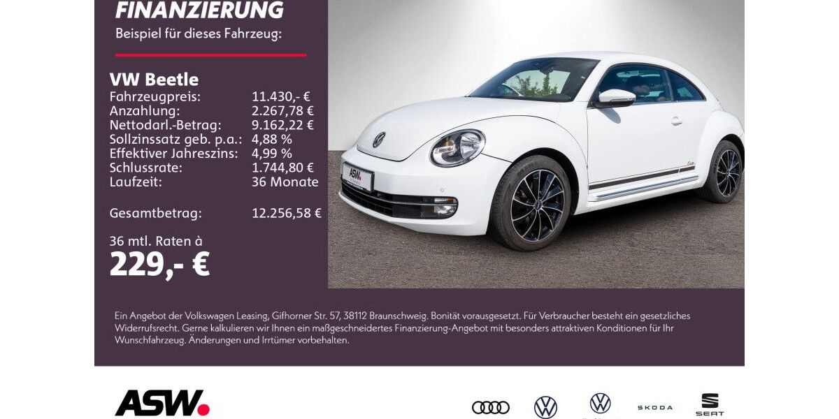 VW Beetle 114.600 km 11.430 &euro; Weinsberg 74189