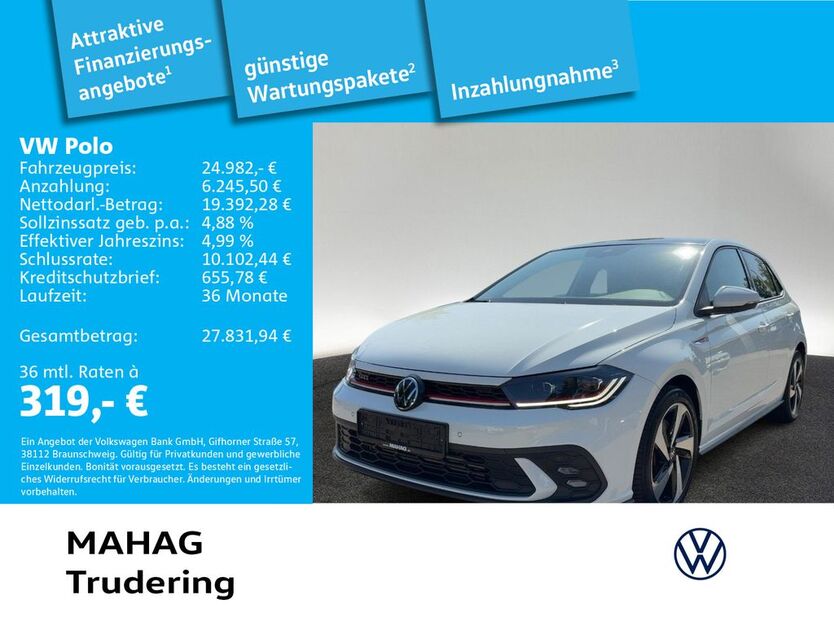 VW Polo 21.324 km 24.583 € München 81825