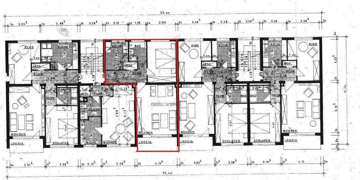 Etagenwohnung Lübeck St. Gertrud - 2 Zimmer, 51 m&sup2;, 850&euro; | Angebot:25472530