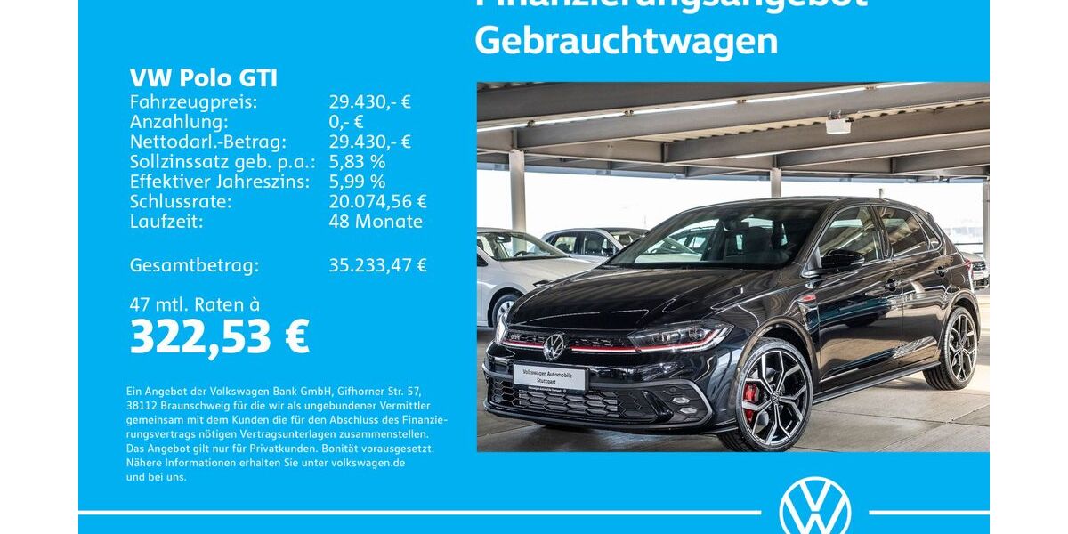 VW Polo 1.505 km 29.430 &euro; Stuttgart-Wangen 70188