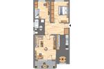 Etagenwohnung Bad Bergzabern - 3 Zimmer, 76 m&sup2;, 516&euro; | Angebot:21289823