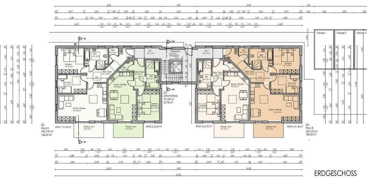 Etagenwohnung Heroldsberg - 3 Zimmer, 91 m&sup2;, 485.700&euro; | Angebot:25667571