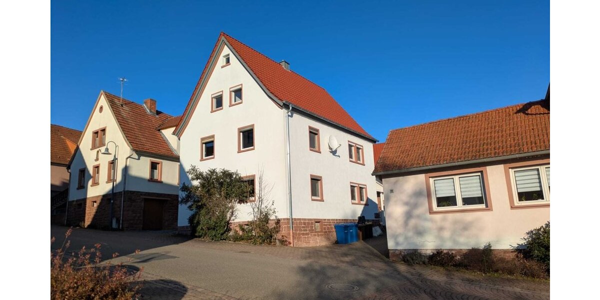 Gemünden a. Main, Resthof mit ELW - Bauernhaus, Landhaus Gemünden a. Main Gemarkung Wernfeld | Angebot:26505724
