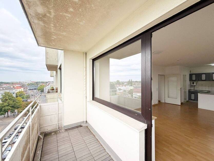 Ostertor Großzügige 2-Zimmer-Wohnung mit Balkon und toller Aussicht in zentraler Lage