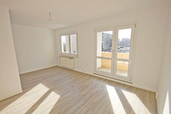 Etagenwohnung Halle (Saale) Silberhöhe - 3 Zimmer, 56 m&sup2;, 269&euro; | Angebot:26378601