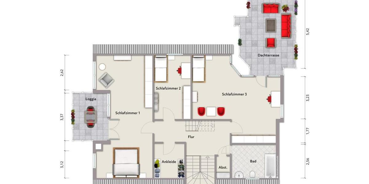 Einfamilienhaus Wangerland - 5 Zimmer, 265 m&sup2;, 2.300&euro; | Angebot:25719709