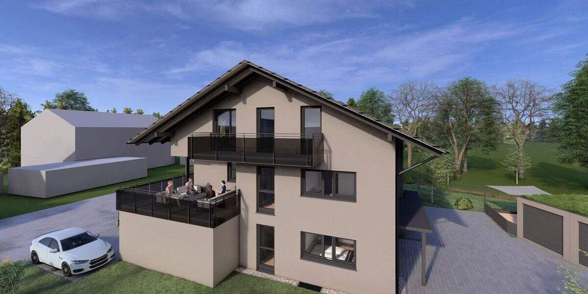 Terrassenwohnung Raubling Pfraundorf - 4 Zimmer, 117 m&sup2;, 749.000&euro; | Angebot:25798204