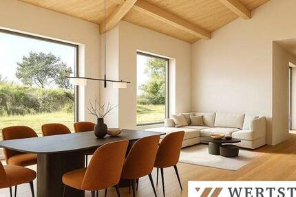 Einfamilienhaus-Rohbau im Bungalow-Baustil mit ca. 2.154 qm Grundstück 6 zimmer