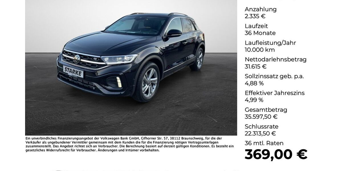 VW T-Roc 4.890 km 33.950 &euro; Vechta 49377