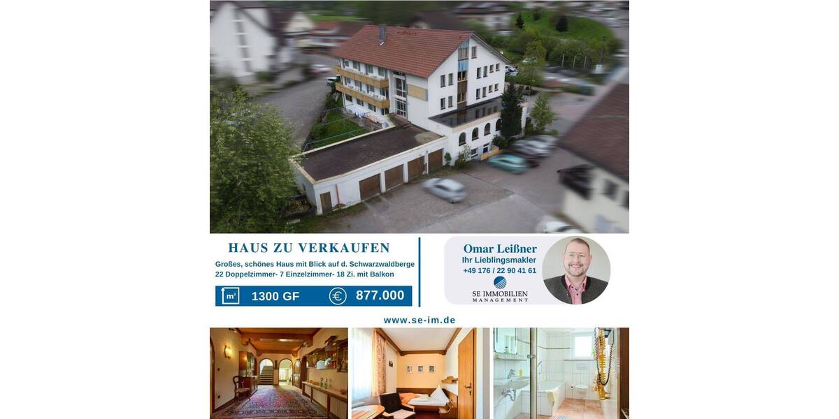 Großes, schönes Haus mit Blick auf die Schwarzwaldberge im Heidelbeerdorf Enzklösterle sucht neuen.. 2 zimmer