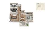 Etagenwohnung Dresden / Weißig Weißig - 2 Zimmer, 58 m&sup2;, 178.000&euro; | Angebot:26702890