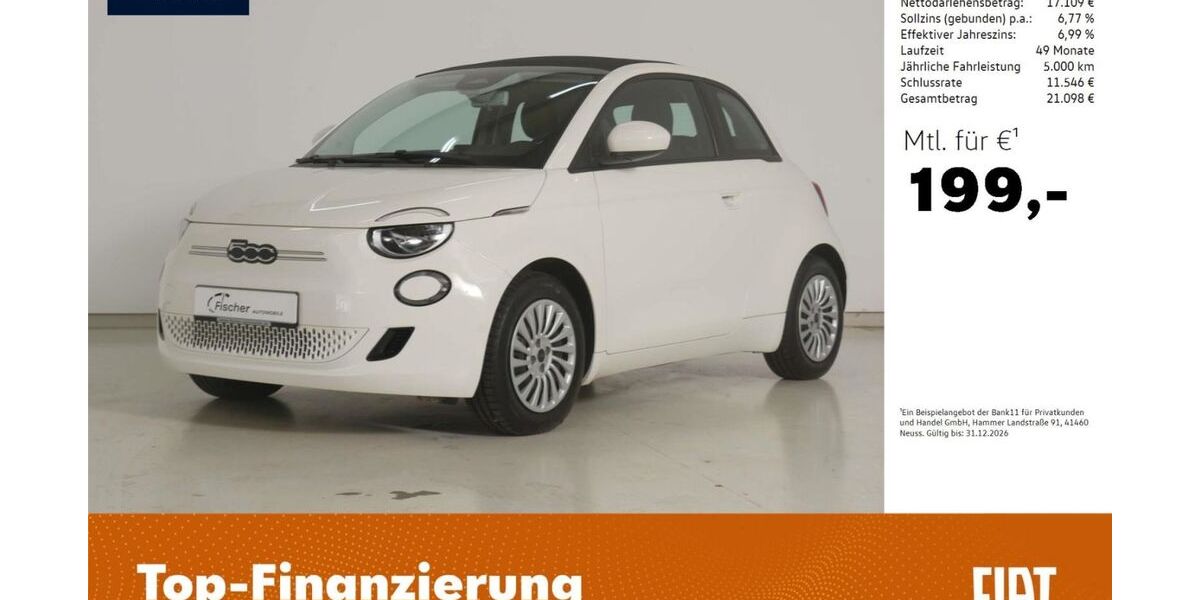 Fiat 500e 18.054 km 18.480 &euro; Pilsach 92367