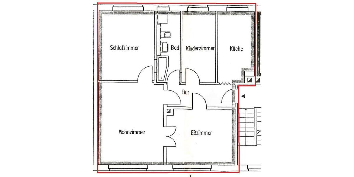 4-Raum ETW in 1A-Wohnlage in Riesa 4 zimmer