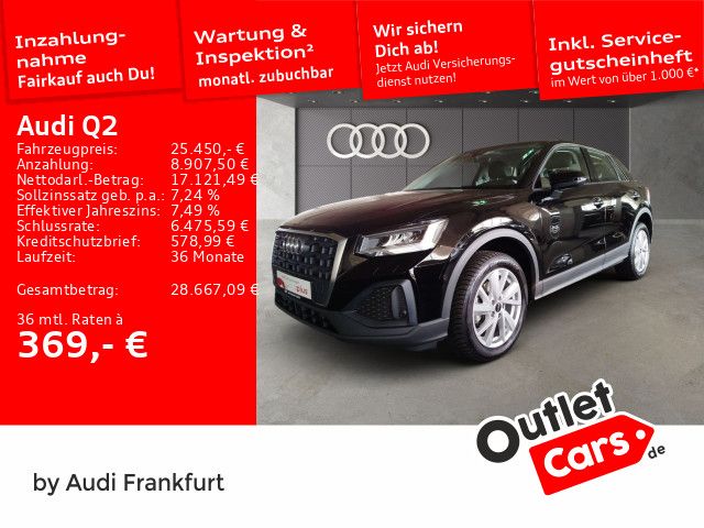 Audi Q2 29.199 km 25.450 &euro; Frankfurt am Main 60314