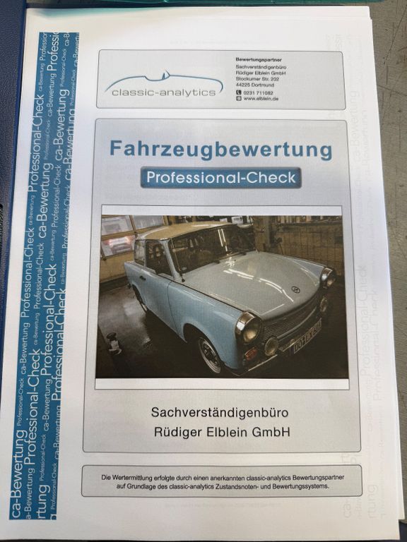 Trabant 601 24.640 km 6.000 € Dortmund 44269