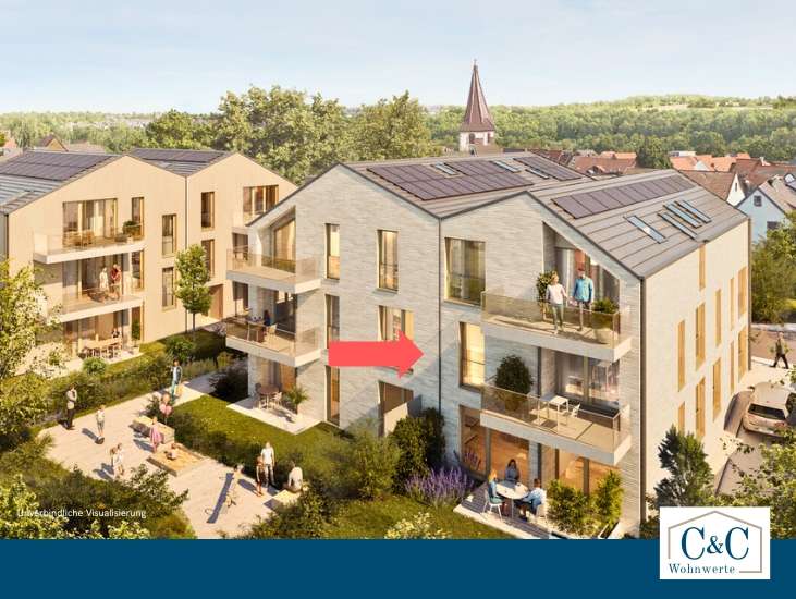 Wohnung zum Kaufen in Remseck 339.000 € 55 m² 2 zimmer