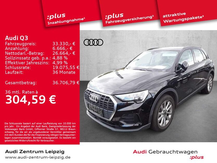 Audi Q3 22.164 km 33.330 € Leipzig 04129