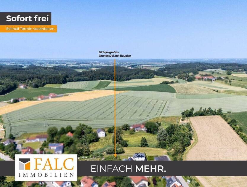 Natur pur, Vision inklusive - Baugrundstück für besondere Wohnideen